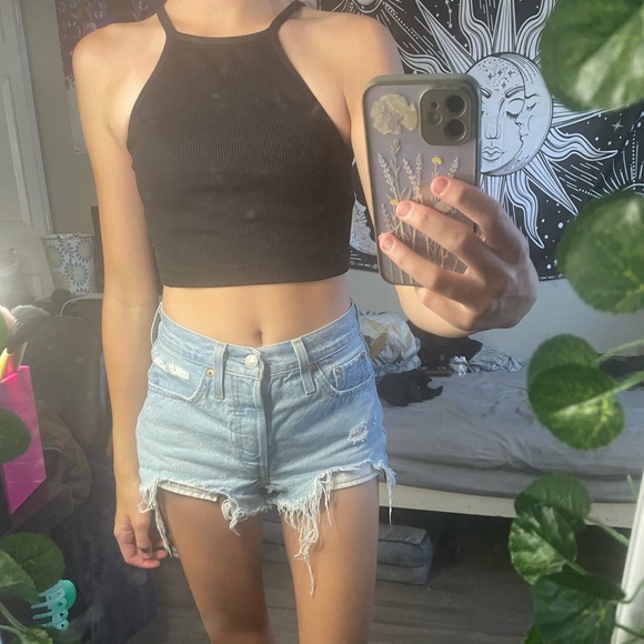 COPY - forever 21 black tank top - Picture 2 of 2